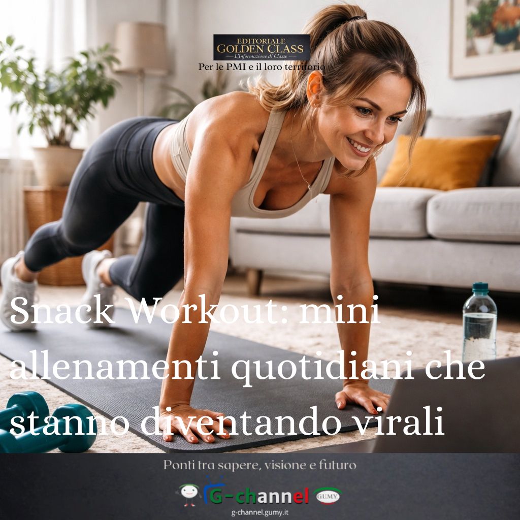 Snack Workout: mini allenamenti quotidiani che stanno diventando virali